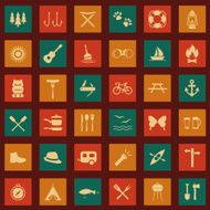 Camping Icons N14