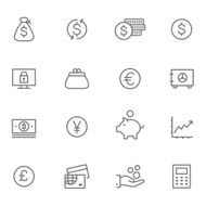 Icon Set Currency
