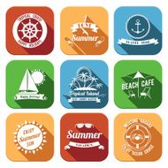 Summer Icons Set