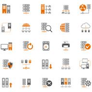 Network and Hosting Icon Set