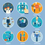 Variety Human Resource Icons N2