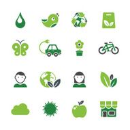 Ecology and Enviromental Conservation - Simple Icons N2
