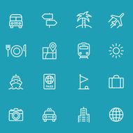 Icon Set travel N3
