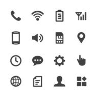 Mobile Setting Icons - Acme Series