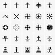 Christian Crosses N2