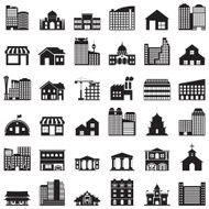 Building Icons Set N3