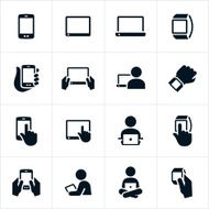 Mobile Devices Icons