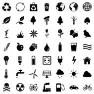 Vector Set of Ecologic Icons N2