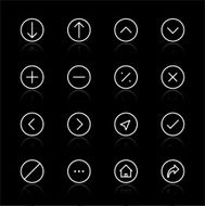 Gui Icons - Black Simple
