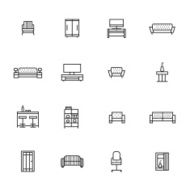 Furniture icons N4