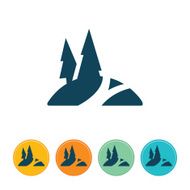 Mountain Trail Icon