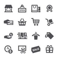 Shopping Icons N37