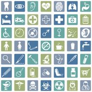 Vector Set of Medical Icons