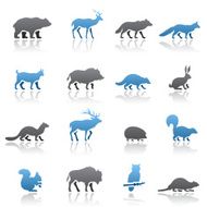Wild Animals Icon Set N2
