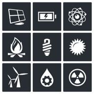 Energy Icons Set N2