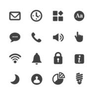Mobile control Icons - Acme Series