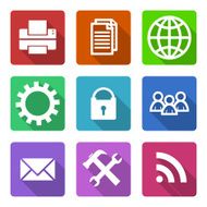 Flat Icons Set N32