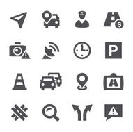 GPS Navigation Icons N9