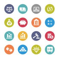 Finance Icons - Circle Series