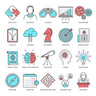 Brainstorming and Productivity Icons N2