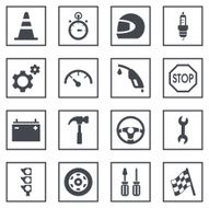 Auto Racing Symbols