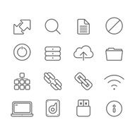 Internet and Media Servers - Simple Icons N2