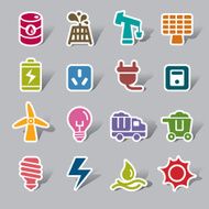 Energy Color Icon Label N2