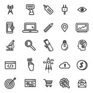 Simple SEO and development symbols