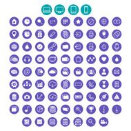 Set of icons for ui user interface mobile devices and