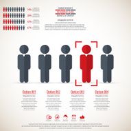 Business management strategy or human resource infographic N12