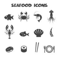 Seafood icons N2
