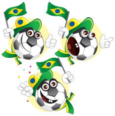 Brazilian cartoon ball N2