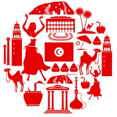Tunisian Icon set