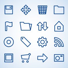 Application icons N14