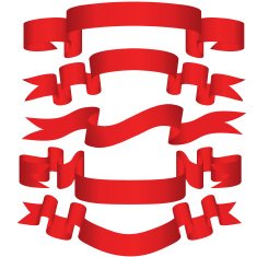 Red ribbons N22