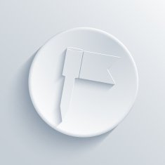 Vector light circle icon Eps10 N26