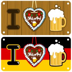 Oktoberfest I Love german beer