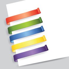 Paper tag set