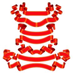 Red ribbons N23