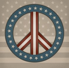 American Peace Sign