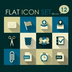 Office icon set N40