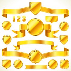 Golden Emblem Shields