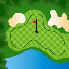 golf course hole N4