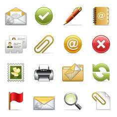 e-mail icons N2