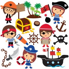 pirates kids clip art N2