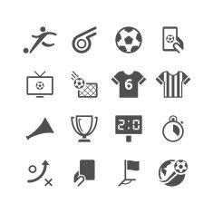 Soccer Icon Set N15