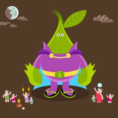 Early eco-warrior cave characters