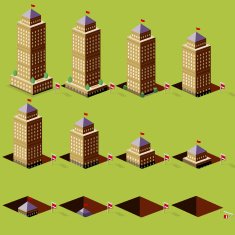 Sinking property prices
