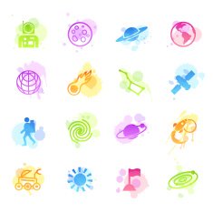 Stains Icons - Space