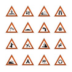 Color Icons - Road Signs N3